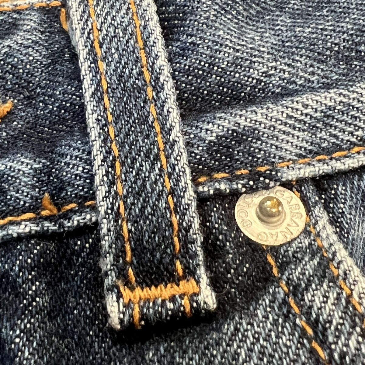 Dolce & Gabbana Vintage Dolce & Gabbana D&G BASIC Raw Denim Jeans italy Size US 34 / EU 50 - 6 Thumbnail