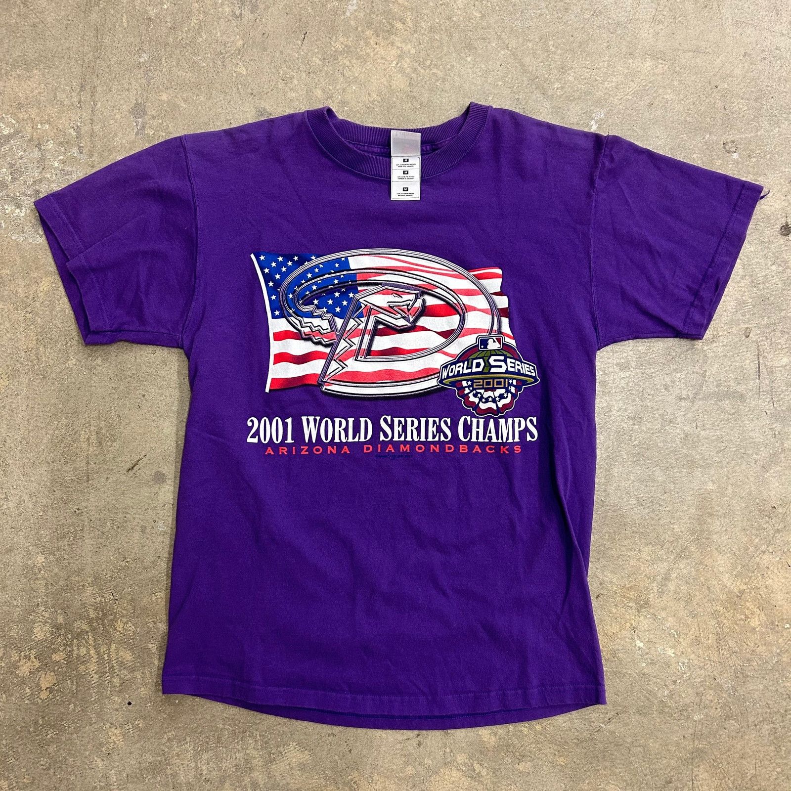 MLB Arizona Diamondbacks 2001 World Series Champs Tee Size US M / EU 48-50 / 2 - 1 Thumbnail