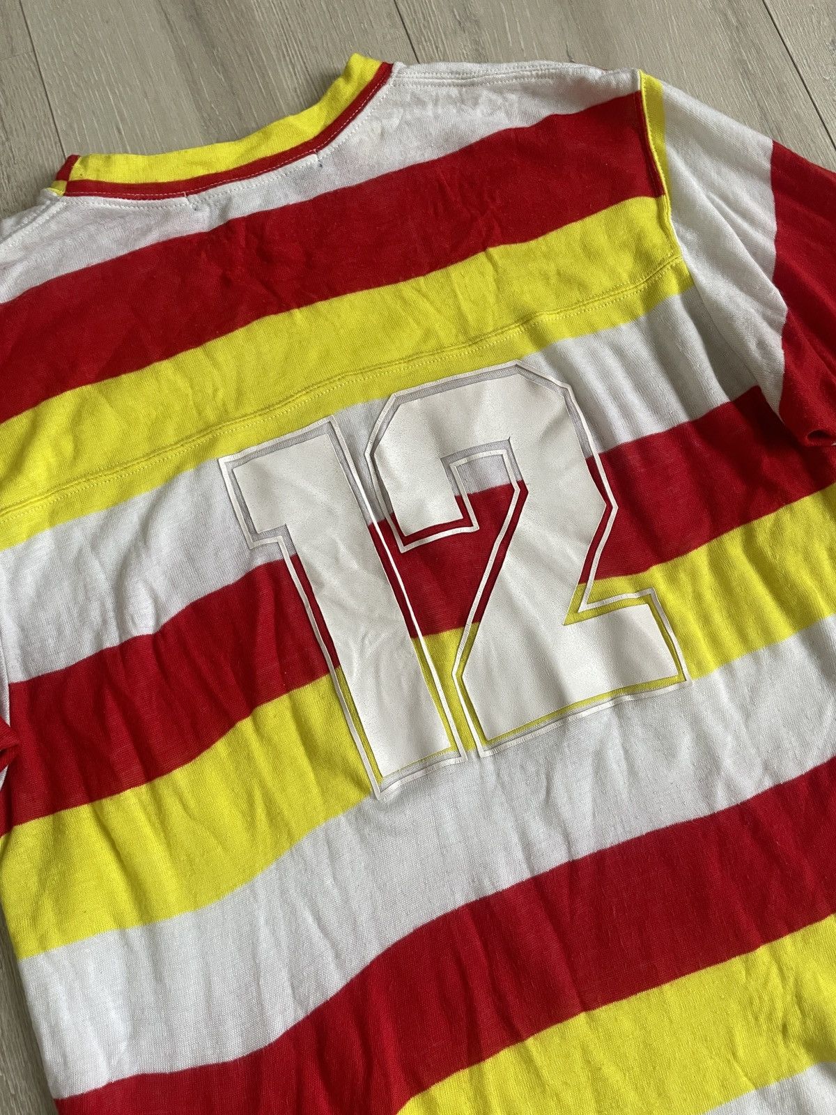 Junya Watanabe Junya Watanabe SS07 striped cotton jersey Size US S / EU 44-46 / 1 - 6 Thumbnail