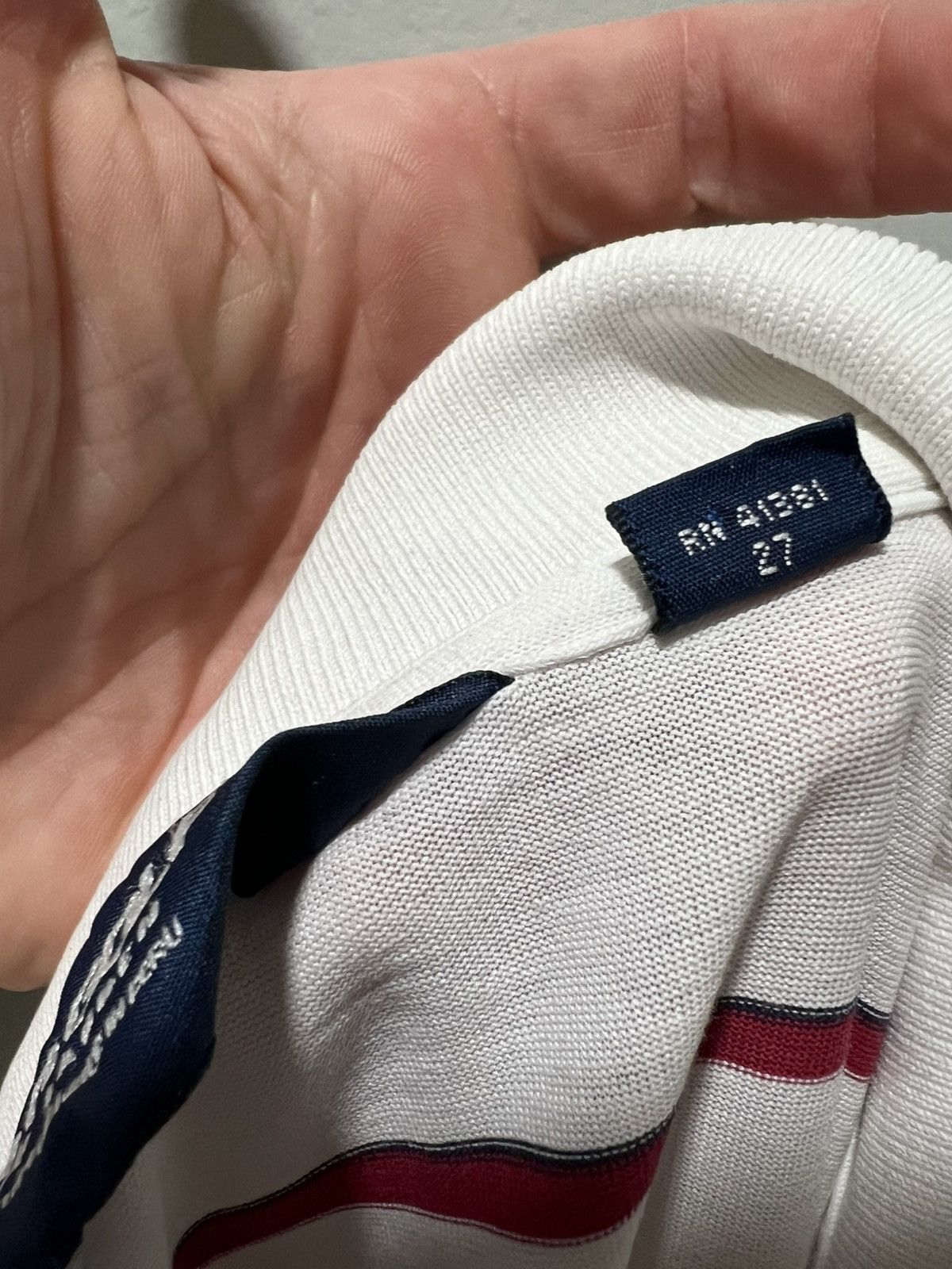 Polo Ralph Lauren Polo Golf Ralph Lauren Pima Cotton Stripe red Polo Shirt Size US L / EU 52-54 / 3 - 9 Thumbnail