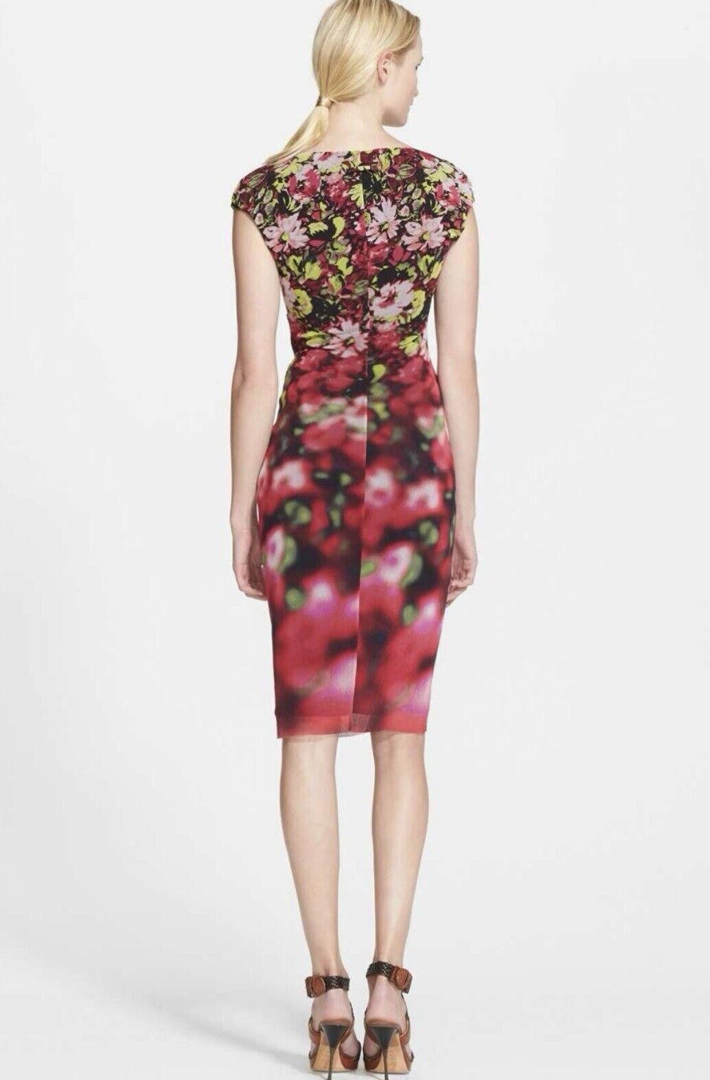 Jean Paul Gaultier Vintage Jean Paul Gaultier Soleil Midi Sheath Dress Floral S Size S / US 4 / IT 40 - 8 Thumbnail