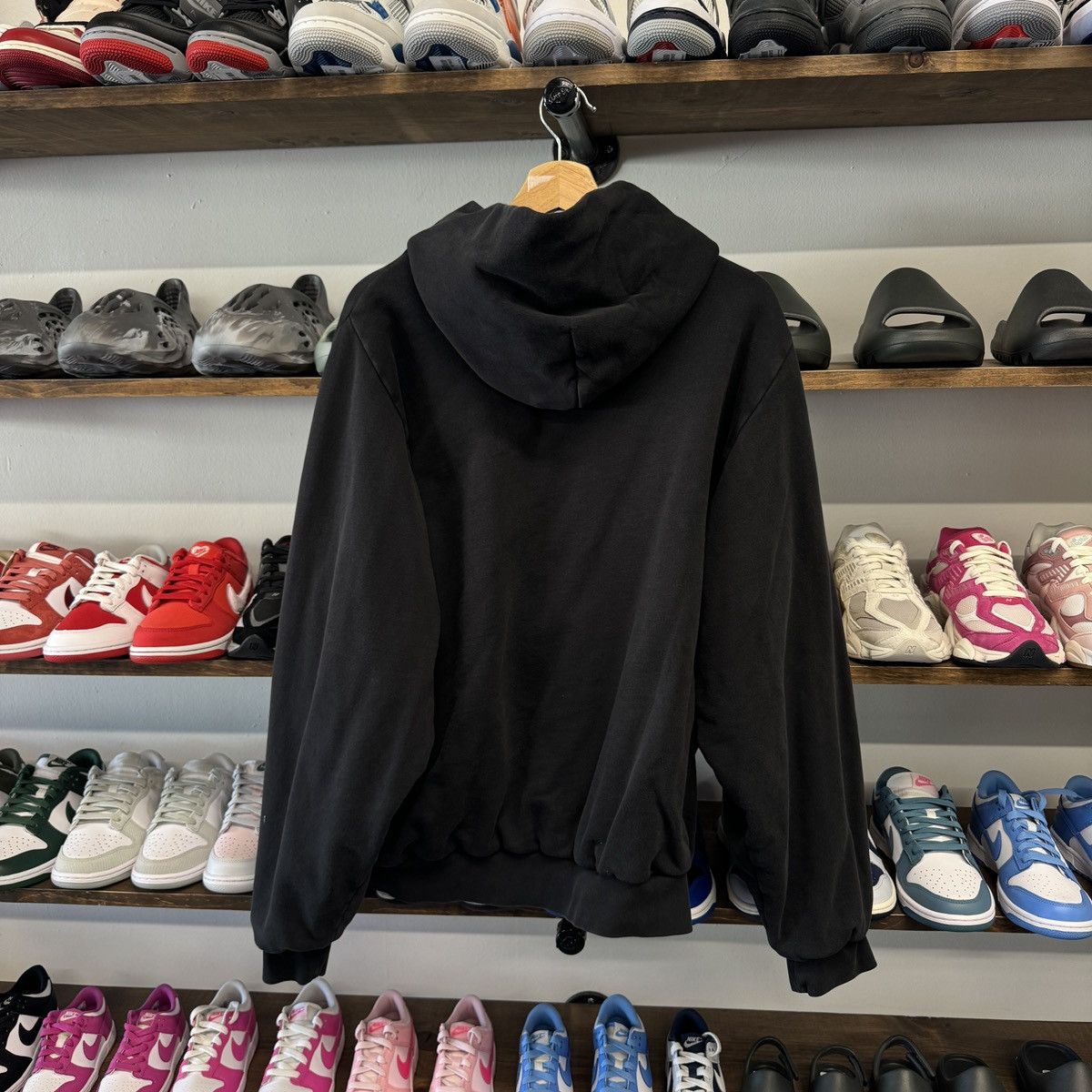 Balenciaga × Gap × Kanye West YEEZY GAP BALENCIAGA ZIP HOODIE BLACK Size US XL / EU 56 / 4 - 2 Thumbnail