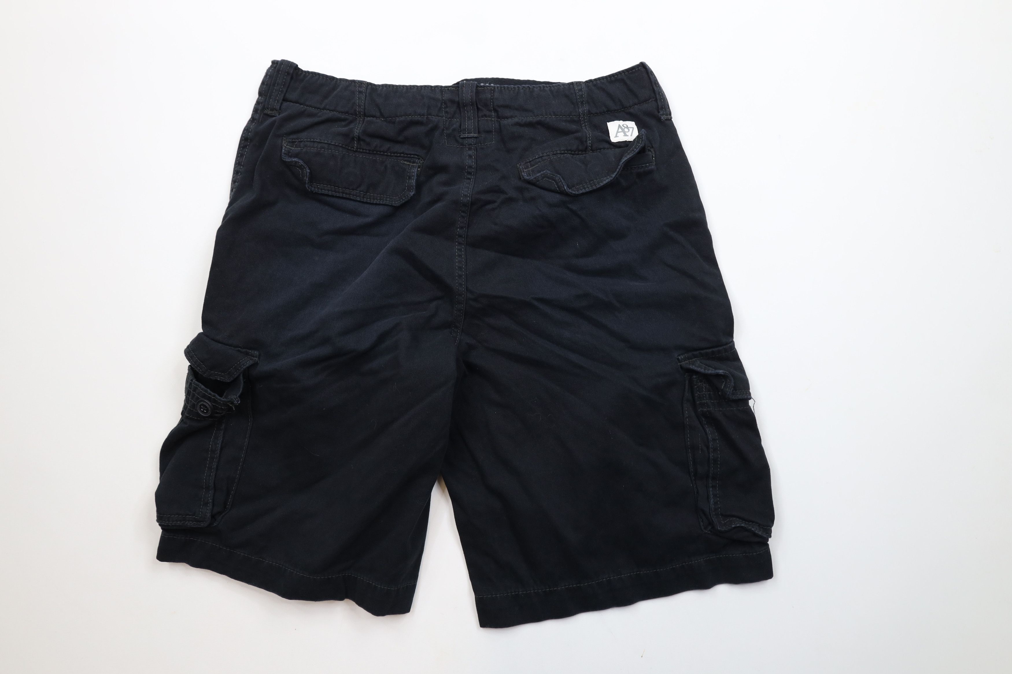 Aeropostale × Vintage Vintage Y2K Aeropostale Heavyweight Cargo Shorts Cotton Size US 34 / EU 50 - 7 Thumbnail