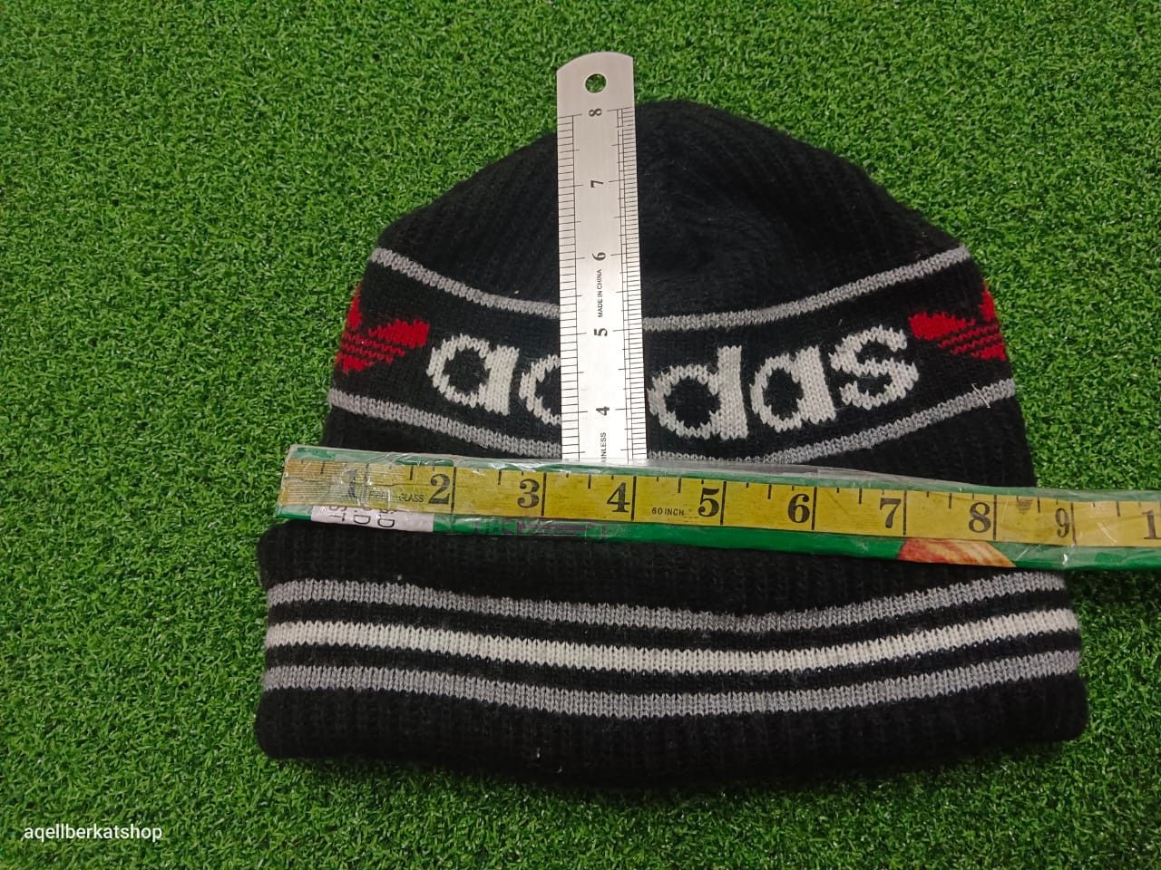 Adidas VINTAGE 90s Adidas Beanie Size ONE SIZE - 5 Thumbnail