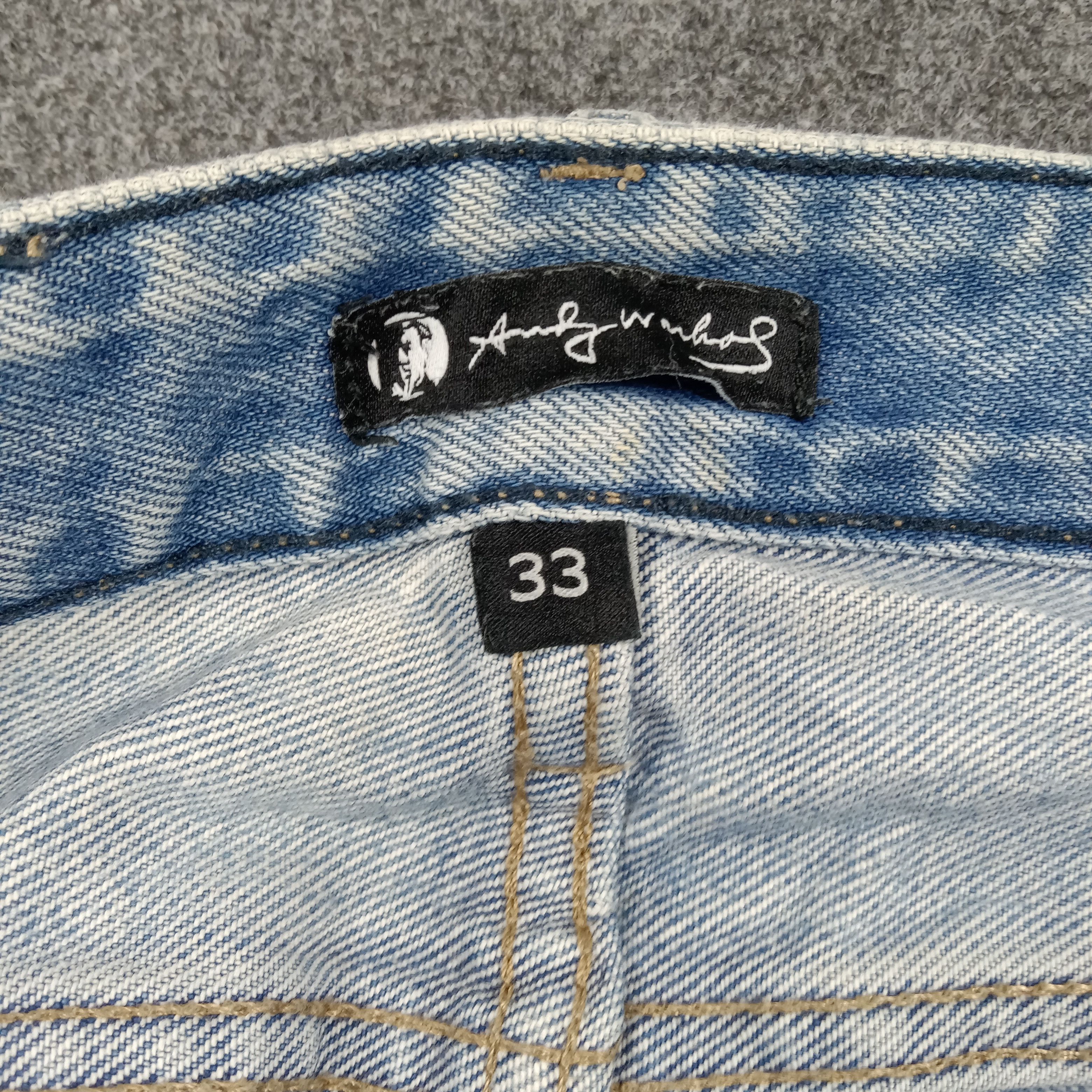 Billabong Vintage Andy Warhol x Billabong Selvedge Denim Jeans C280N9 Size US 35 - 6 Thumbnail