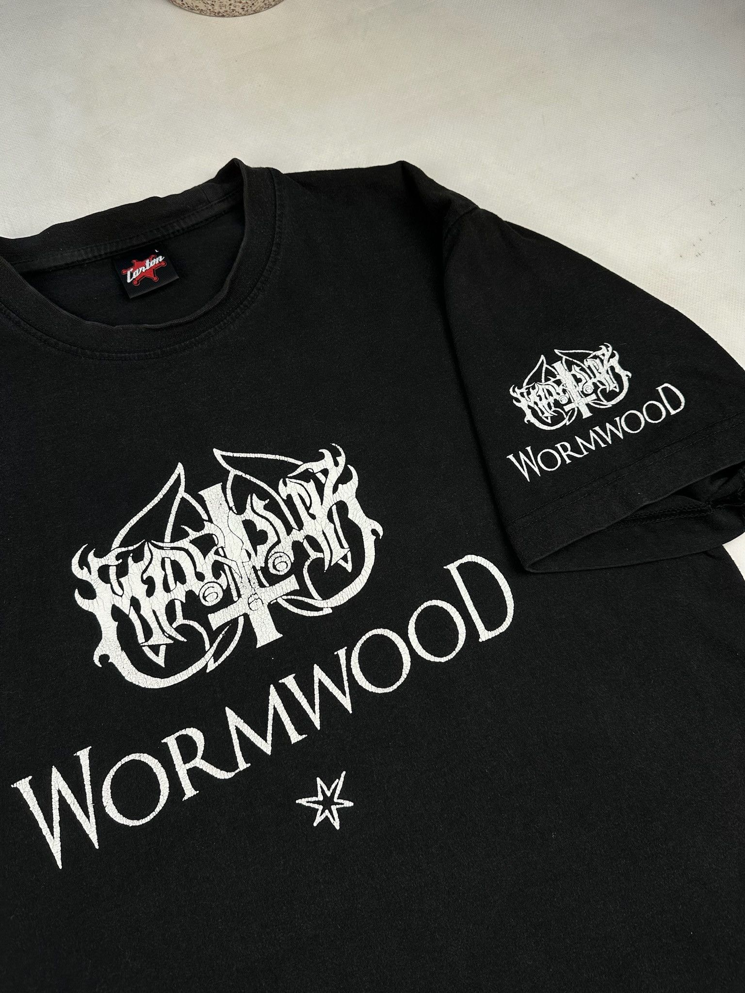 Band Tees Vintage Marduk t-shirt wormwood black metal Size US L / EU 52-54 / 3 - 5 Thumbnail