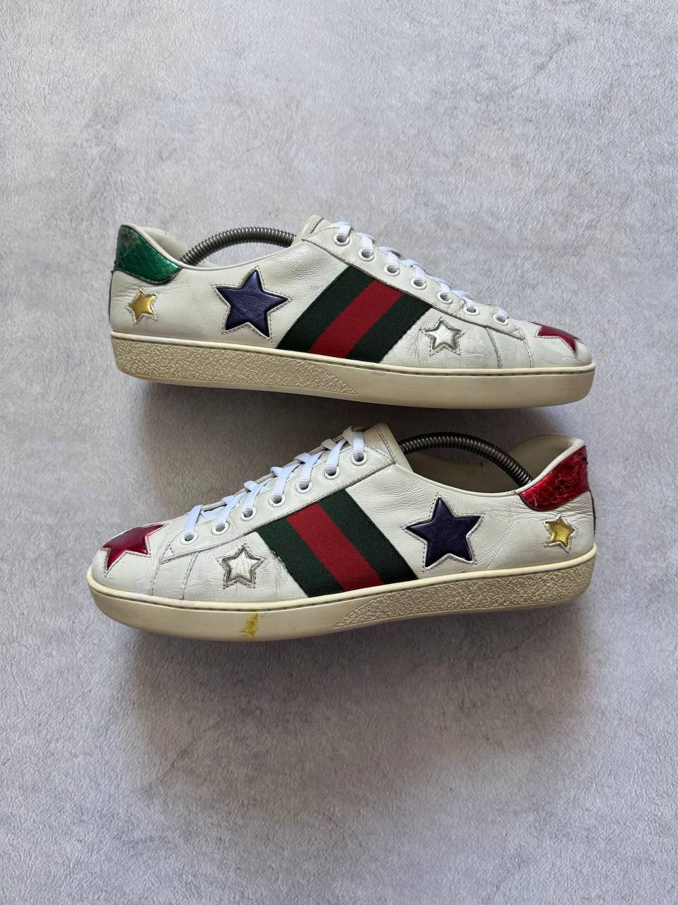 Gucci Gucci Ace Star Shoes Size US 8.5 / EU 41-42 - 2 Thumbnail