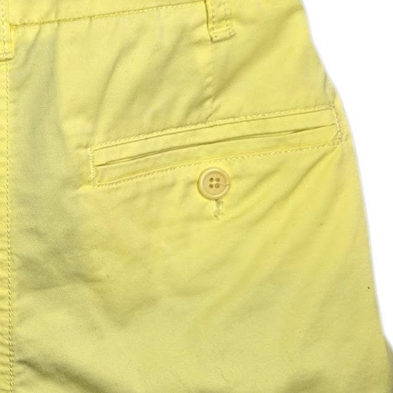 J.Crew J Crew Womens Chino Shorts Size 6 Vivid Yellow 4" Inseam Size 28" / US 6 / IT 42 - 6 Thumbnail