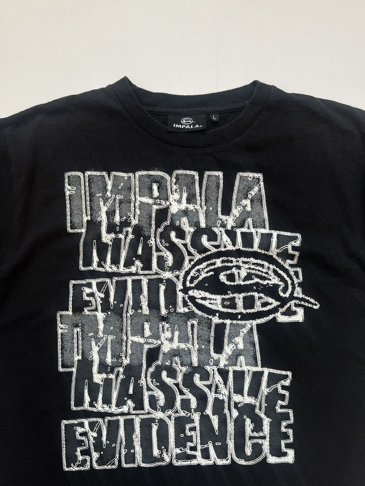 If Six Was Nine × Japanese Brand × Le Grande Bleu (L.G.B.) Vintage Impala Massive Evidence Poem Shirt Size US L / EU 52-54 / 3 - 5 Thumbnail