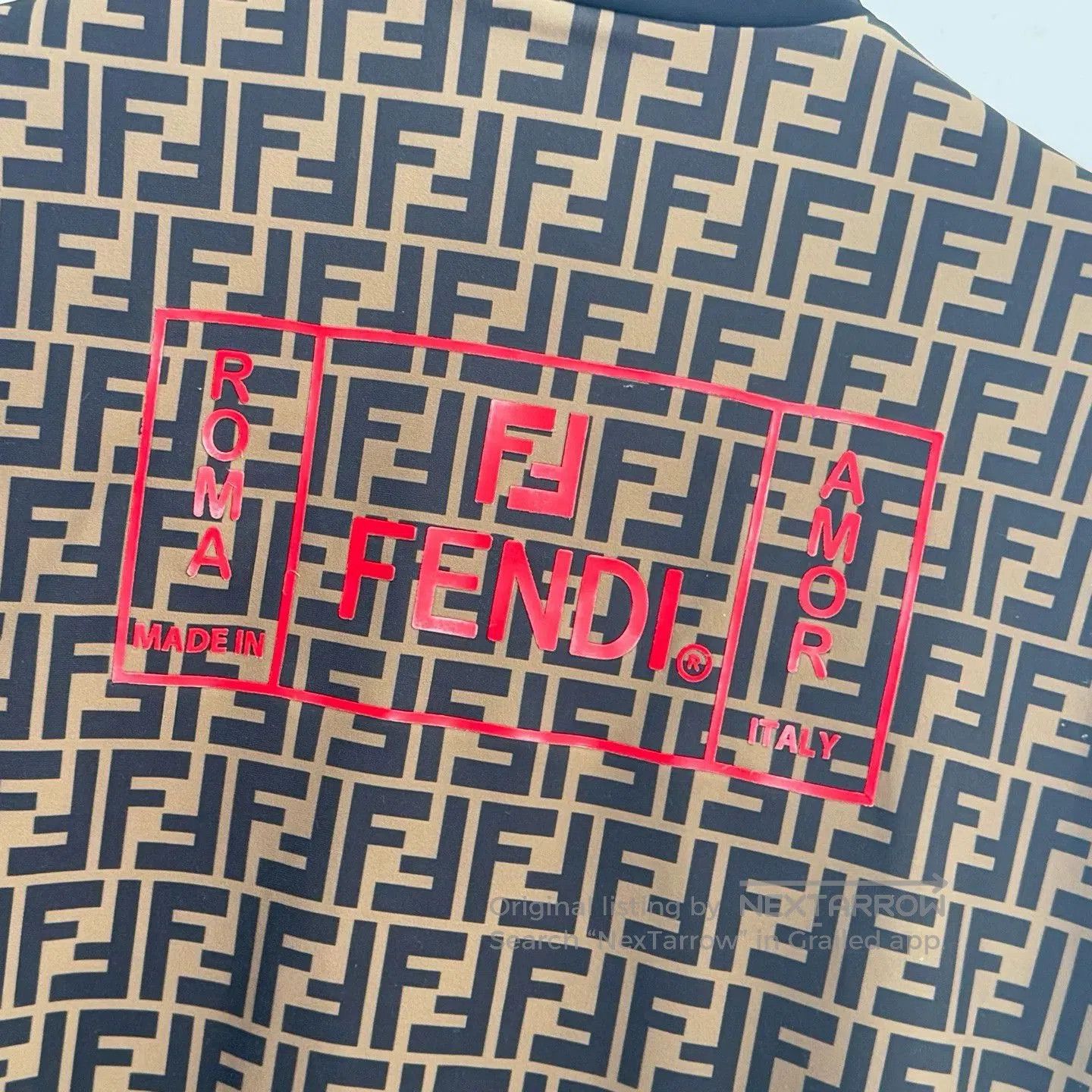 Fendi Fendi Monogram Print Jacket S Size. Size S / US 4 / IT 40 - 4 Thumbnail