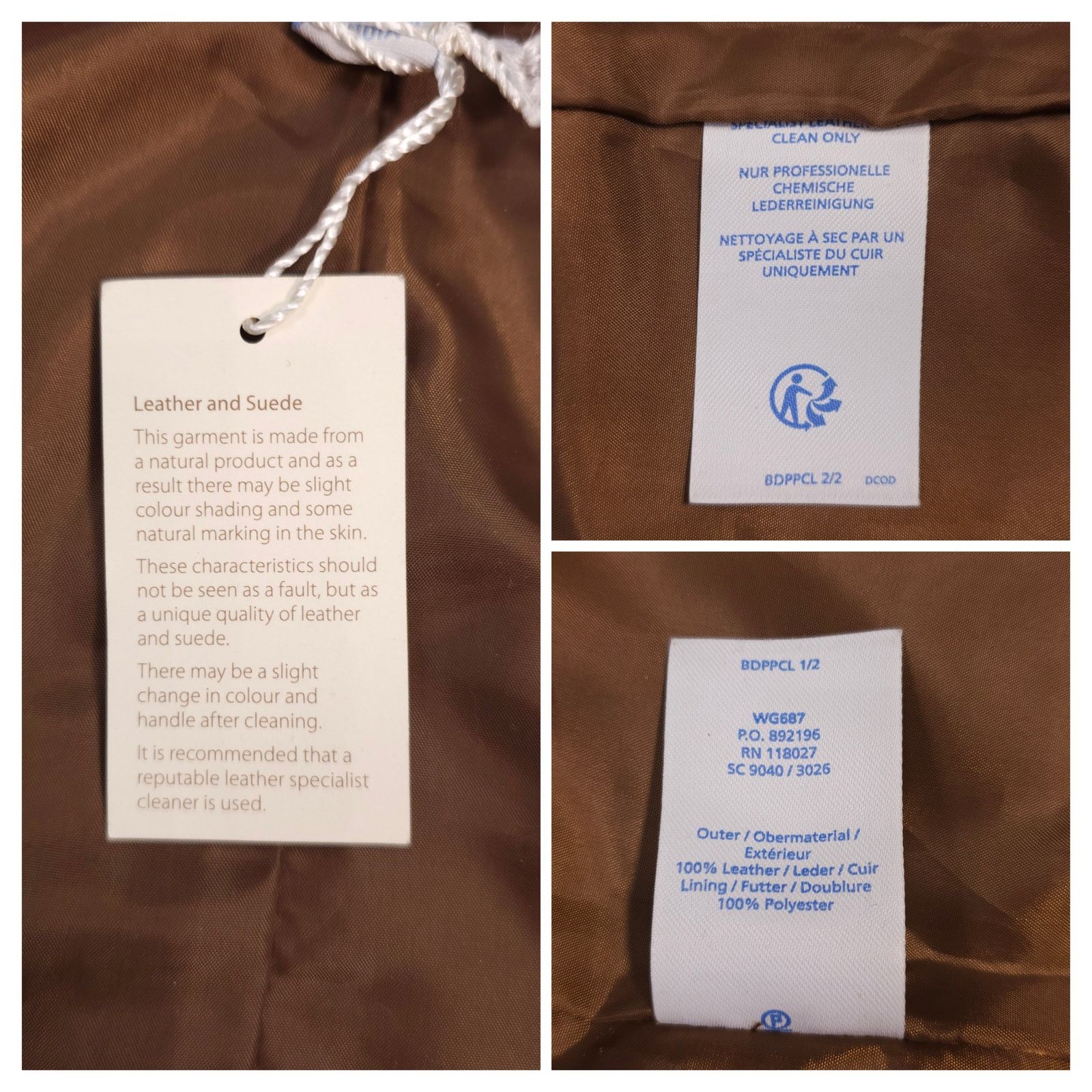 Boden NWT Boden Suede Leather Mini Skirt Tan Sz 4 Size 27" / US 4 / IT 40 - 7 Thumbnail