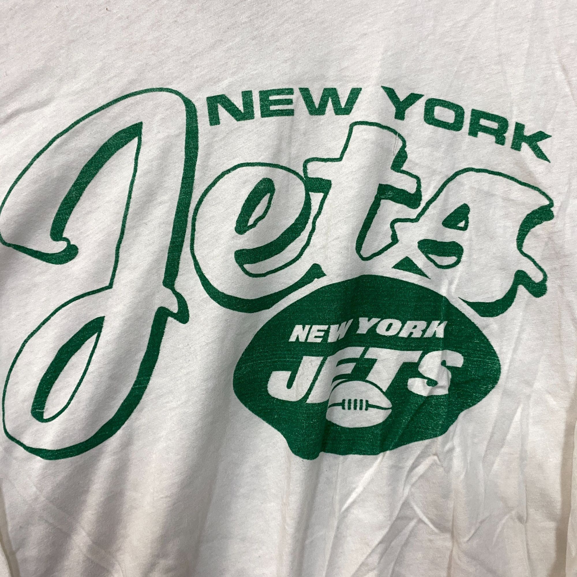 Junk Food Junk Food Clothing New York Jets Long Sleeve Crop Tee Small Size S / US 4 / IT 40 - 2 Thumbnail