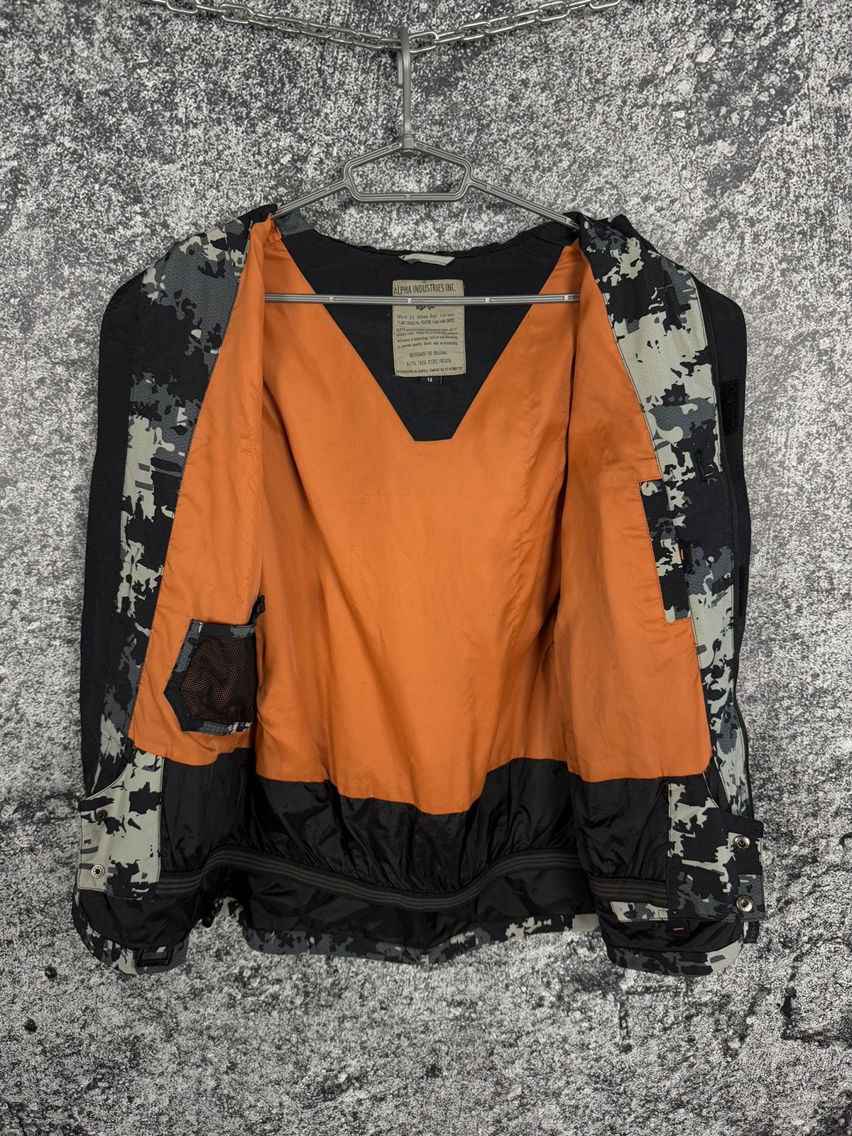 Alpha Industries Alpha Industries Camo Jacket Windbreaker Military Size 14 Size L / US 10 / IT 46 - 10 Thumbnail