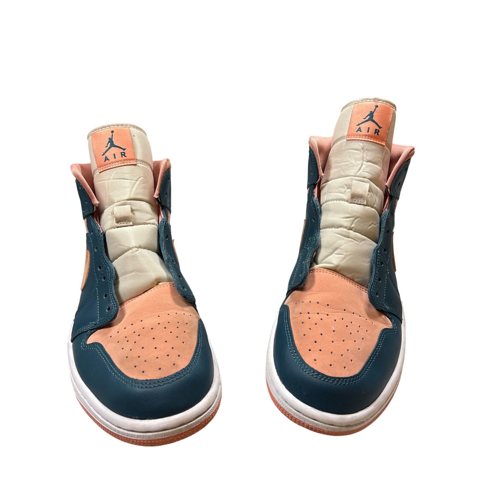 Nike Women’s Air Jordan 1 Mid 'Dark Teal Green' BQ6472-308 11.5 Size US 11.5 / IT 41.5 - 2 Thumbnail