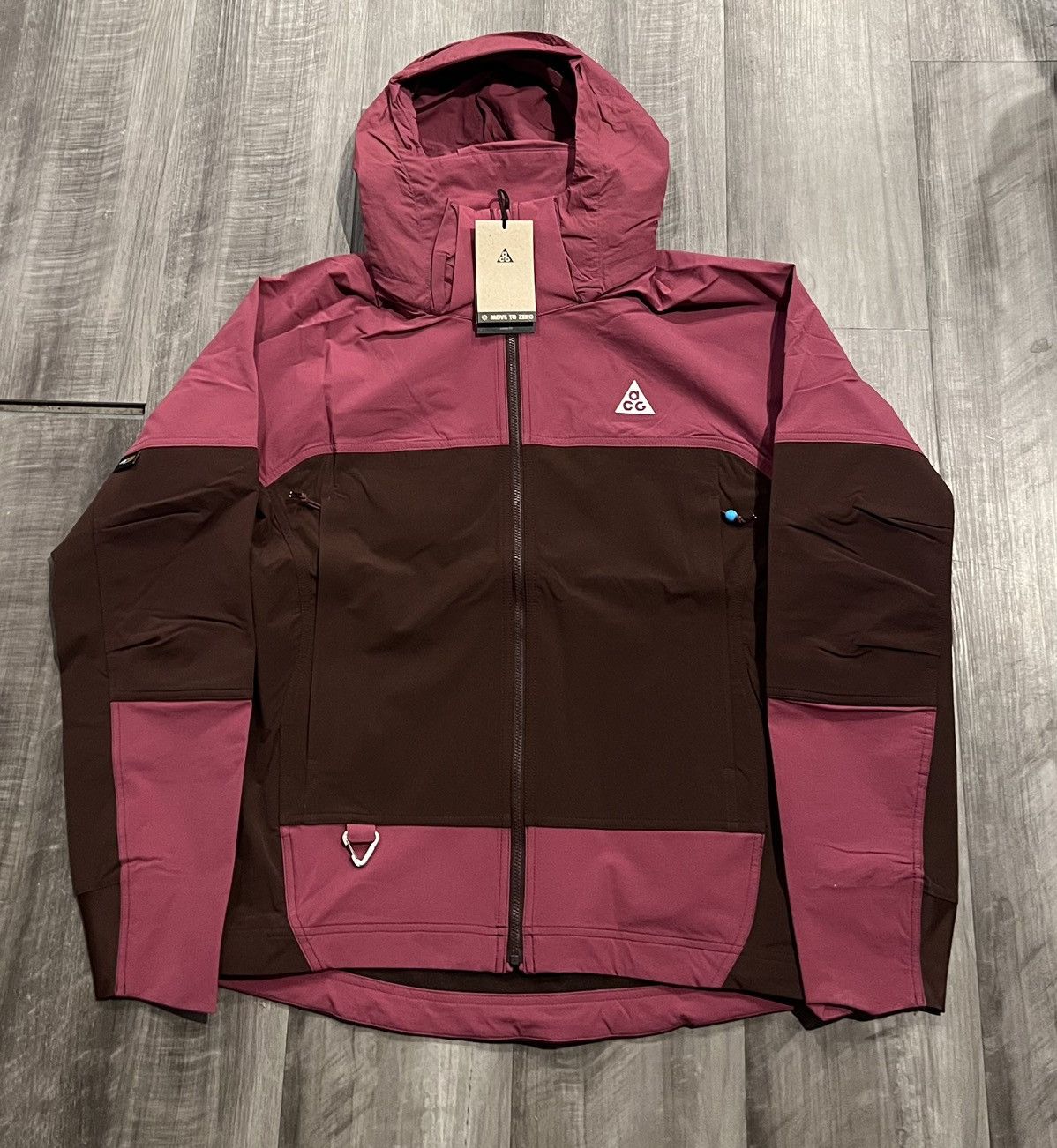 Nike ACG Size Small SS23 Nike ACG Sun Farer Cordura Jacket Rosewood Size US S / EU 44-46 / 1 - 1 Thumbnail