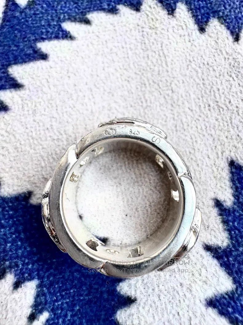 Vivienne Westwood Vivienne Westwood Large Saturn Cuban Link Ring Size ONE SIZE - 4 Thumbnail