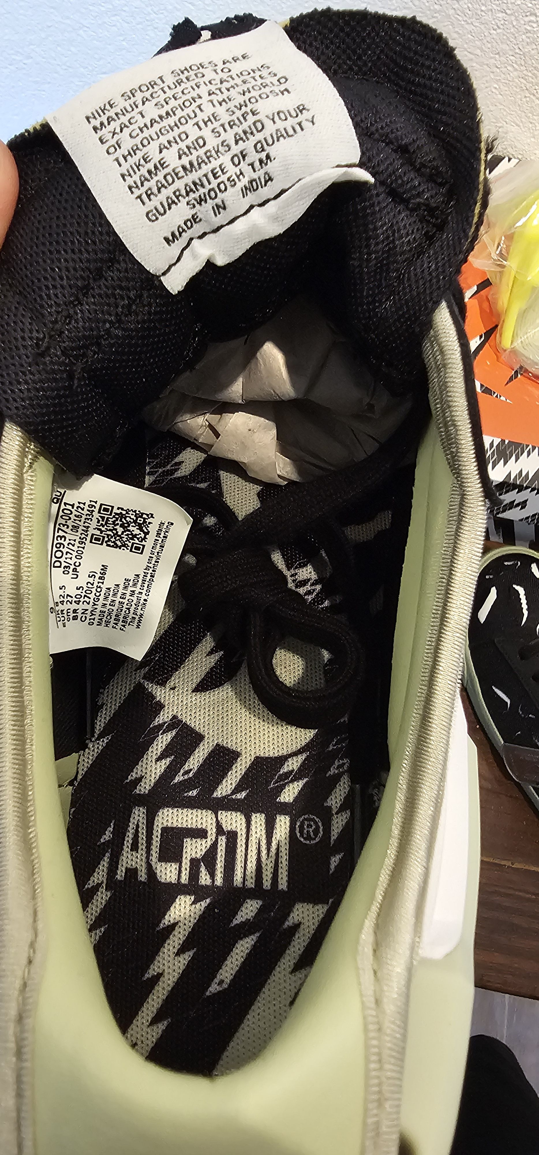 Acronym × Errolson Hugh × Nike Nike Blazer low / ACRNM S9/42,5 Size US 9 / EU 42 - 7 Thumbnail