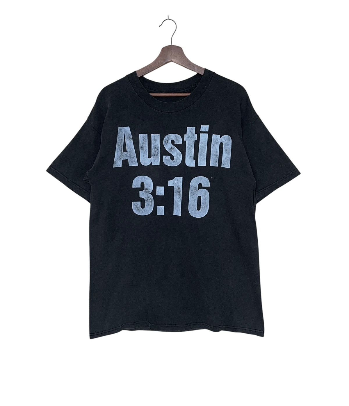 Vintage Vintage Wrestling WWF Stone Cold T-shirt 1990s Size US L / EU 52-54 / 3 - 2 Thumbnail
