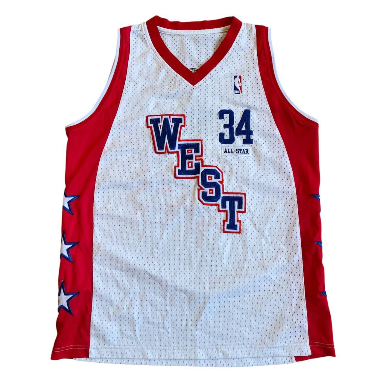 NBA RETRO 2004 ALL-STAR GAME #34 O’NEAL BASKETBALL FAN JERSEY M Size US M / EU 48-50 / 2 - 1 Thumbnail