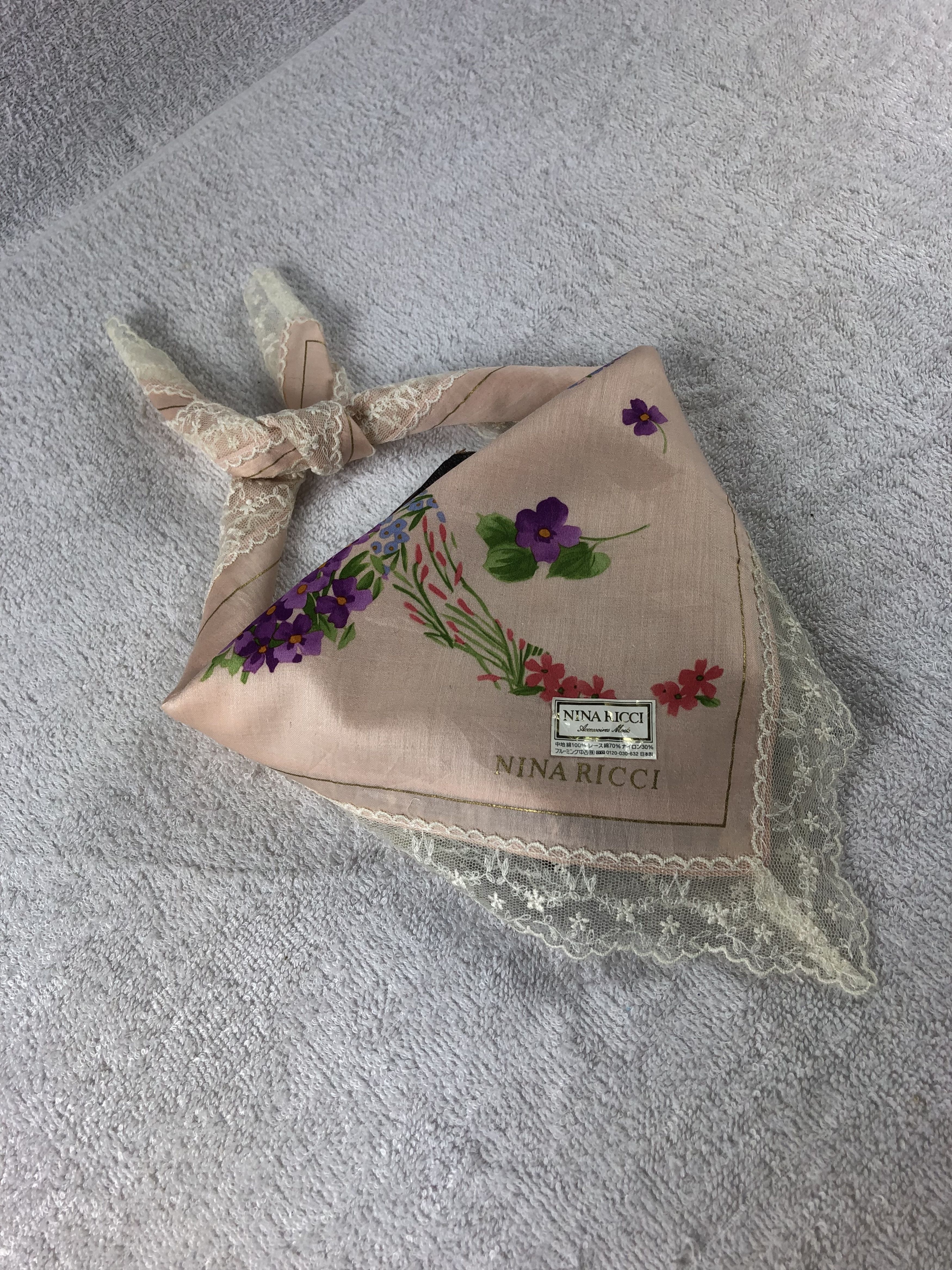 Nina Ricci Nina Ricci Handkerchief / Bandana / Neckerchief Size ONE SIZE - 2 Thumbnail