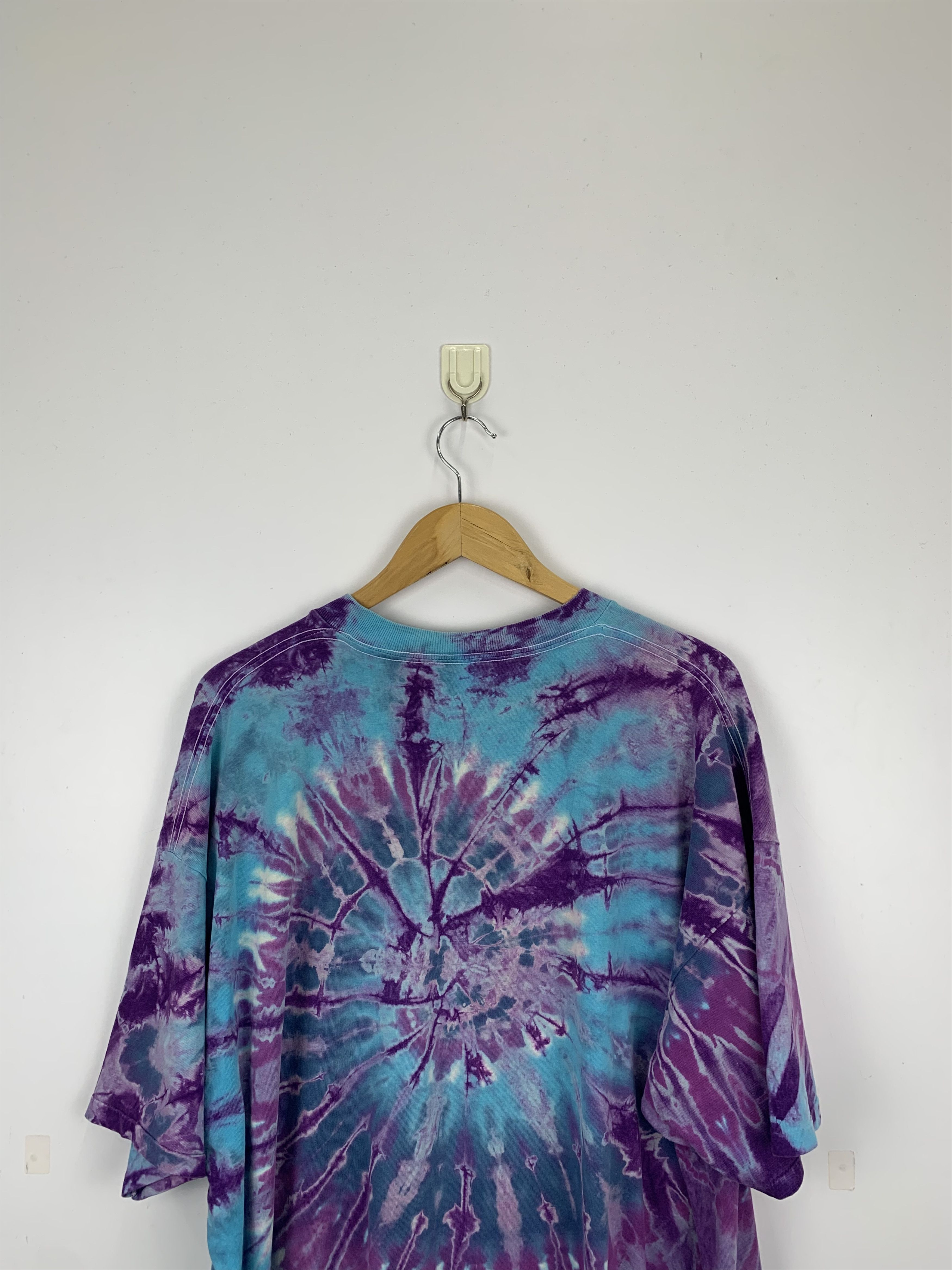 Vintage Vintage 90s Tiedye Tee TA0053 Size US XXL / EU 58 / 5 - 4 Thumbnail