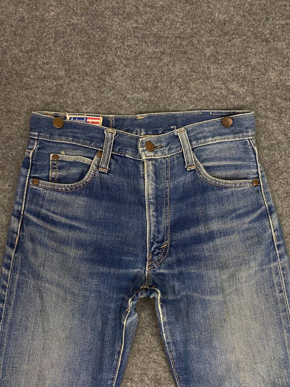 Japanese Brand vintage bobson bootcut flare distressed denim Size US 29 - 11 Thumbnail