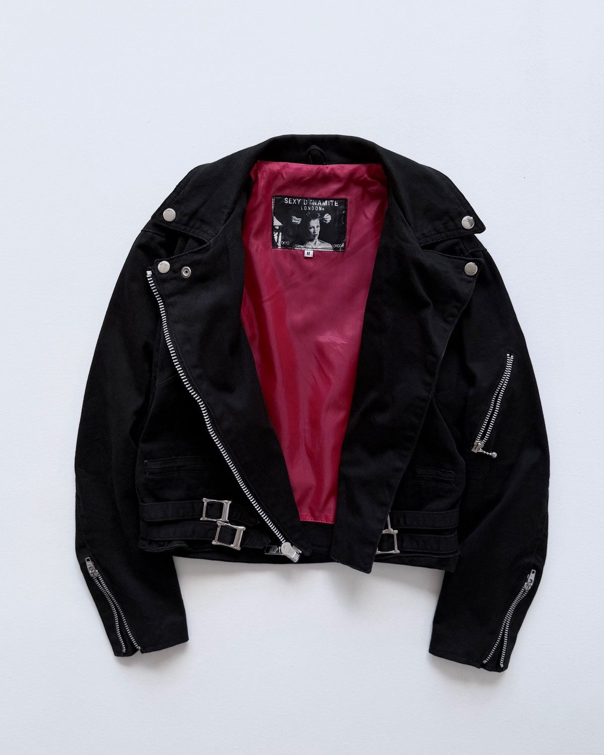 Seditionaries VINTAGE SEXY DYNAMITE JACKET CROPPED PUNK Size M / US 6-8 / IT 42-44 - 12 Thumbnail