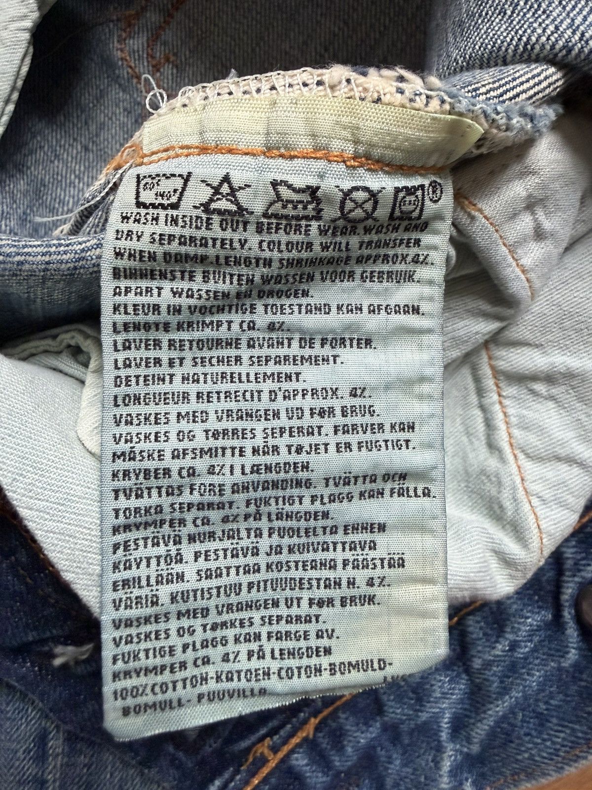 Levi's Vintage Clothing Levis Vintage LVC 201 Deadstock Size US 34 / EU 50 - 7 Thumbnail