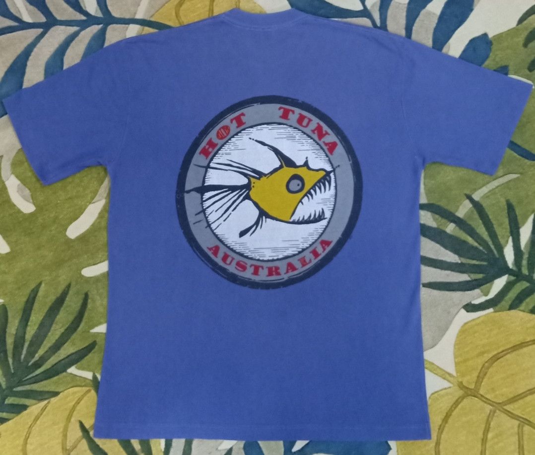 Hot Tuna × Vintage Vintage 90s Hot Tuna Australia T-shirt Size US XL / EU 56 / 4 - 13 Thumbnail