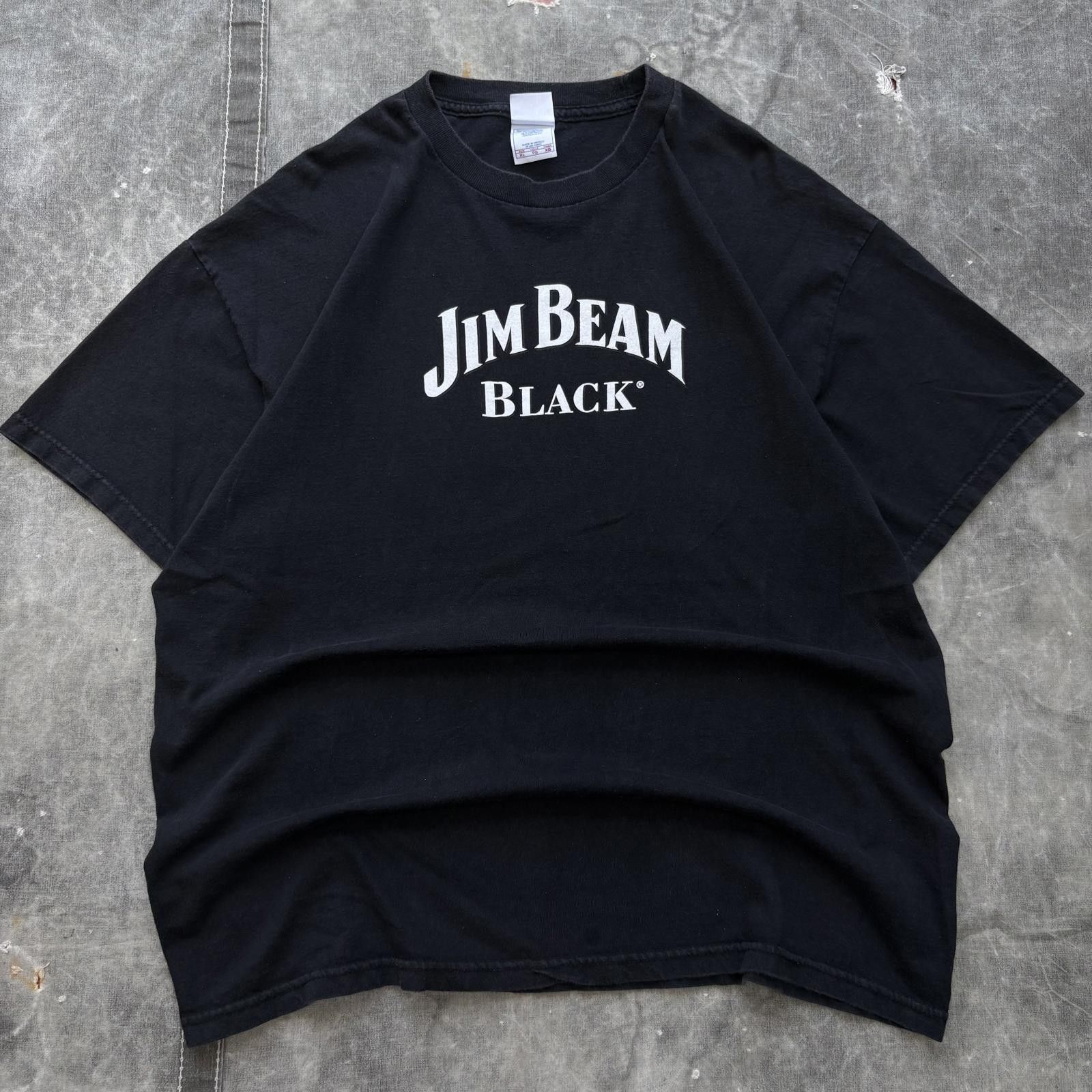 NASCAR Vintage Y2K Jim Beam Black Whiskey Robby Gordon NASCAR Shirt Size US XL / EU 56 / 4 - 1 Thumbnail