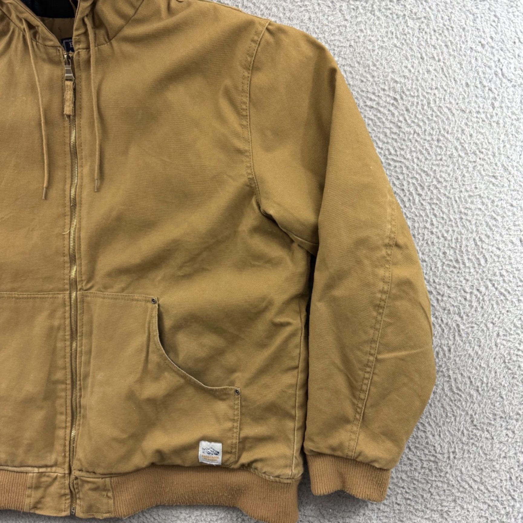 Vintage VINTAGE Bass Creek Outfitters Jacket Mens XL Brown Workwear Quilted Hood Outdoor Size US XL / EU 56 / 4 - 5 Thumbnail