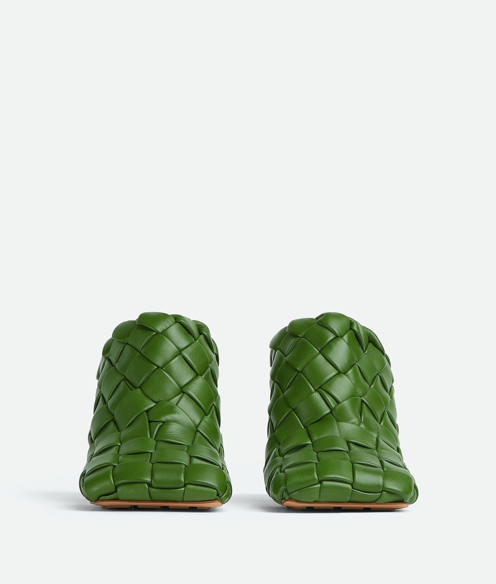 Bottega Veneta o1bcso1str0225 Stretch Mules in Green Size US 6 / IT 36 - 2 Thumbnail