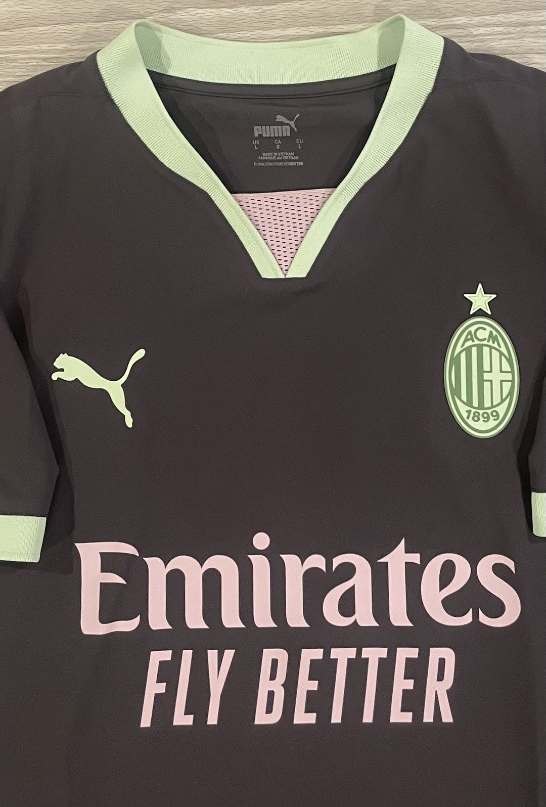 Puma Puma 2024/25 AC Milan 125 Year Anniversary Jersey Mens Large Size US L / EU 52-54 / 3 - 2 Thumbnail