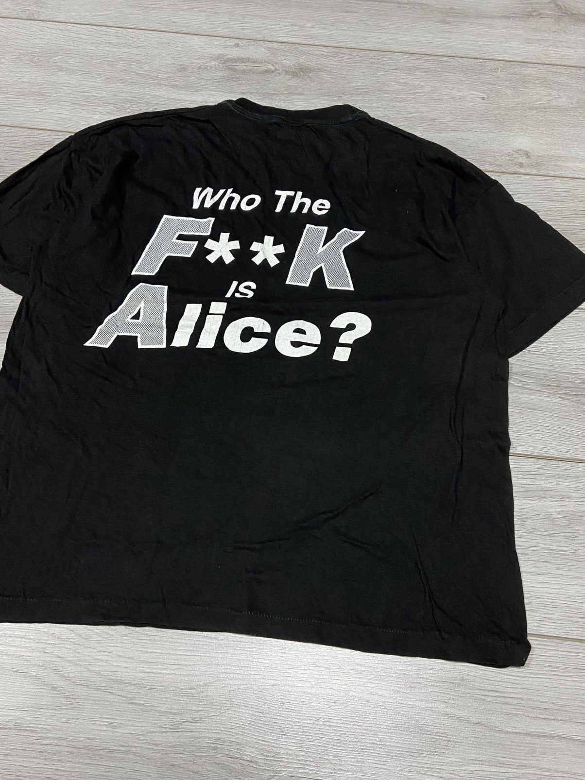 Band Tees Smokie Who The F**k Is Alice Vintage 90's Single Stitch Tee Size US L / EU 52-54 / 3 - 8 Thumbnail
