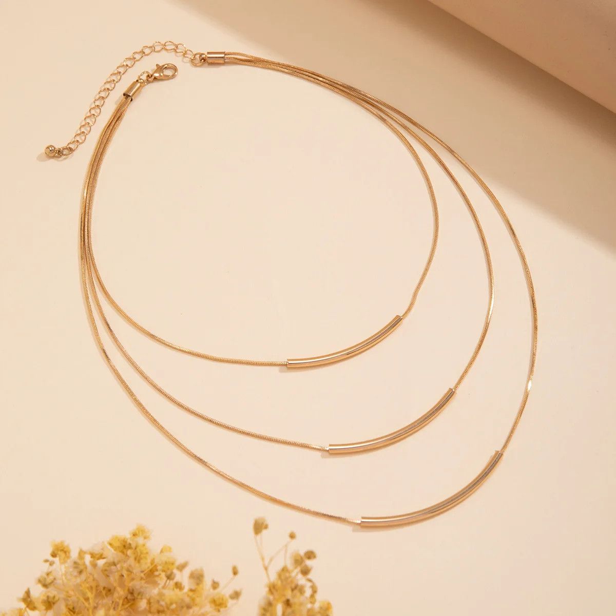 Japanese Brand × Vintage Boho Round Snake Chain Necklace Size ONE SIZE - 3 Thumbnail