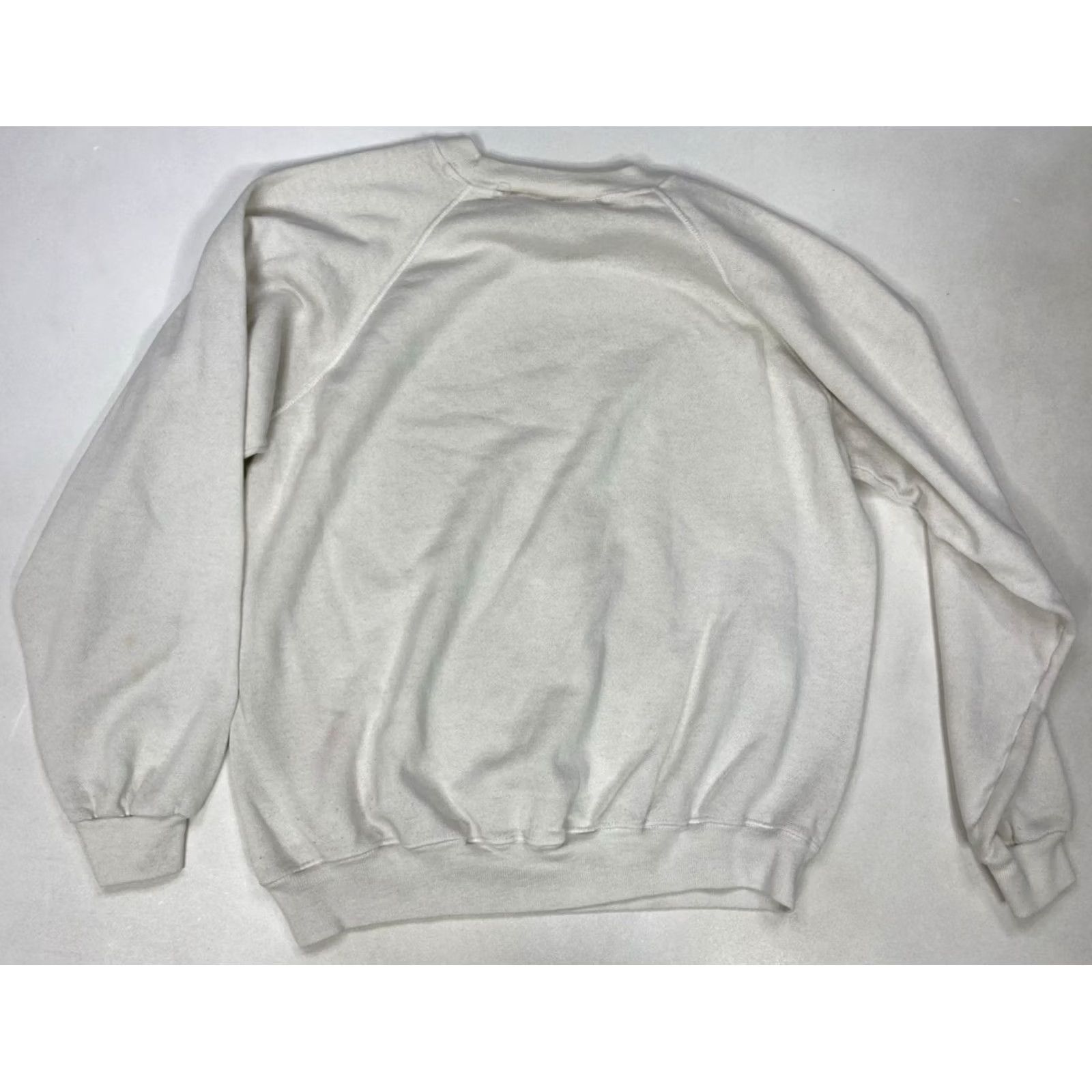 Vintage VINTAGE Italian Boys 1988 Crewneck Sweatshirt Women Small White 80s Size S / US 4 / IT 40 - 7 Thumbnail