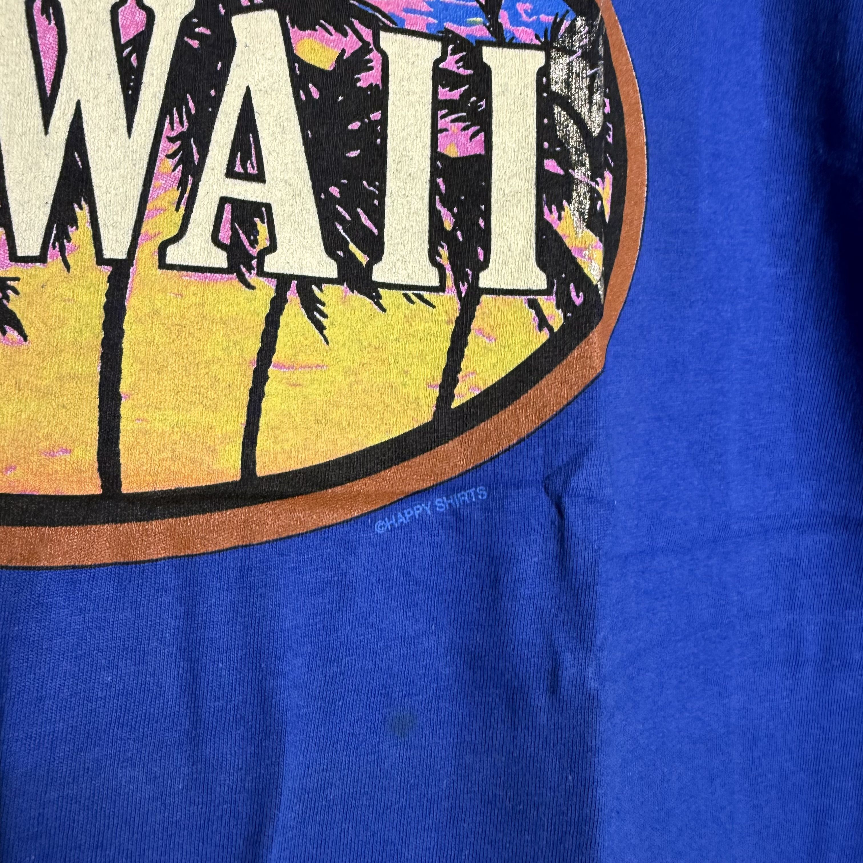 Vintage 🔥RARE🔥Vintage Hawaii Sunset & Palm Tree T-shirt Size US M / EU 48-50 / 2 - 3 Thumbnail