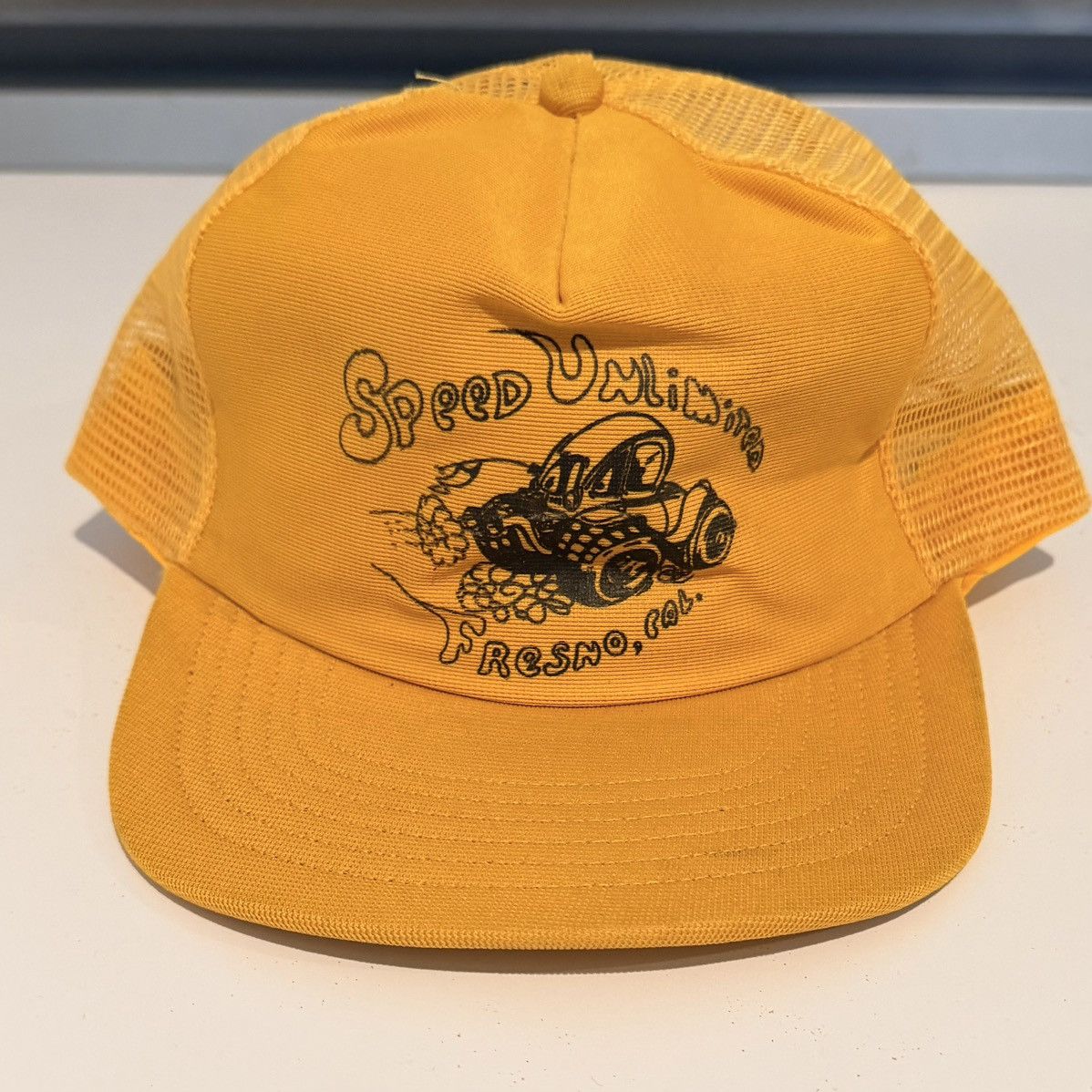 MacGregor Vintage Baja Bug Racing Trucker Hat Snap Back Speed Size ONE SIZE - 1 Thumbnail