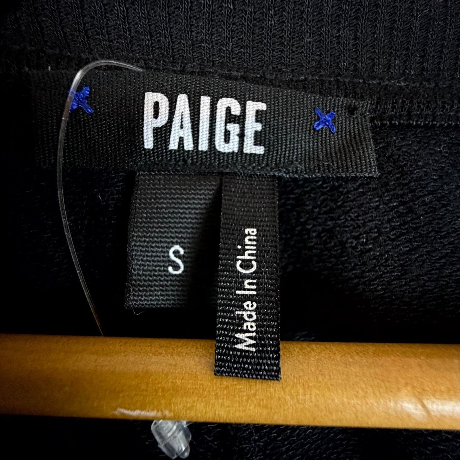 Paige Paige Sage Tank Dress Womens Small Black Stretch Side Slits Size S / US 4 / IT 40 - 5 Thumbnail