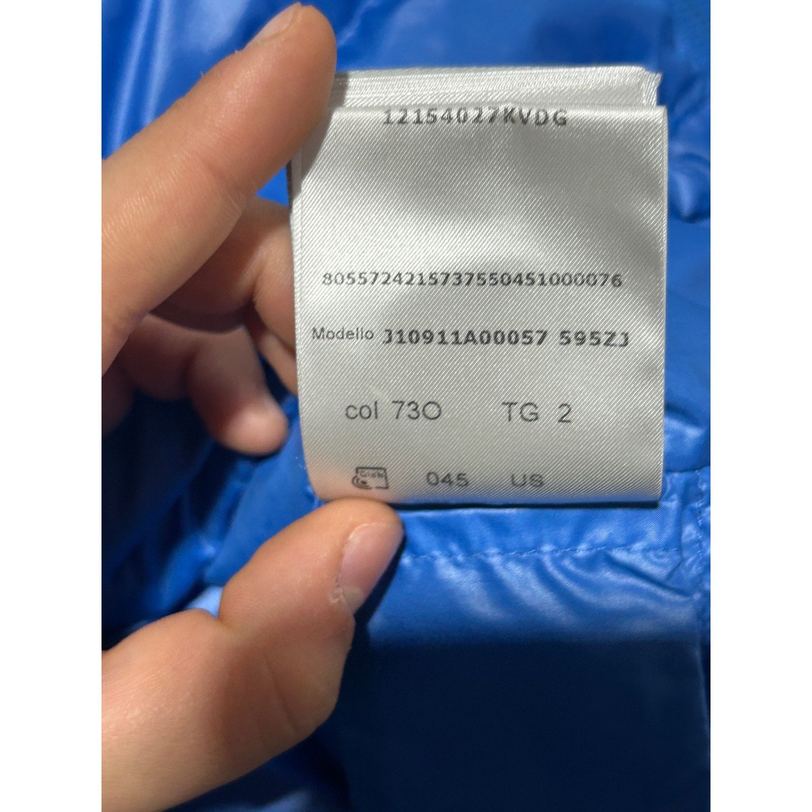 Moncler MONCLER CLAI GILET BLUE PUFFER VEST SIZE MEDIUM PREOWNED Size US M / EU 48-50 / 2 - 17 Thumbnail