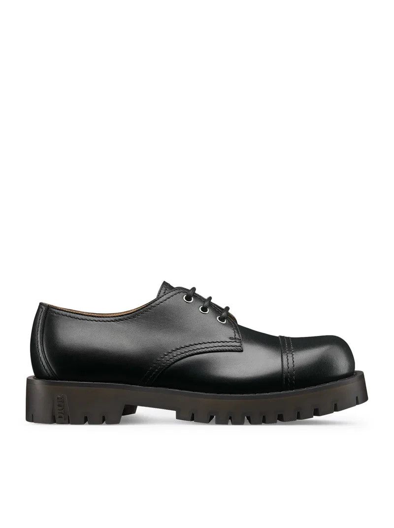 Dior DIOR Explorer Black Leather Derby Shoes New Authentic Size US 9.5 / EU 42-43 - 1 Thumbnail