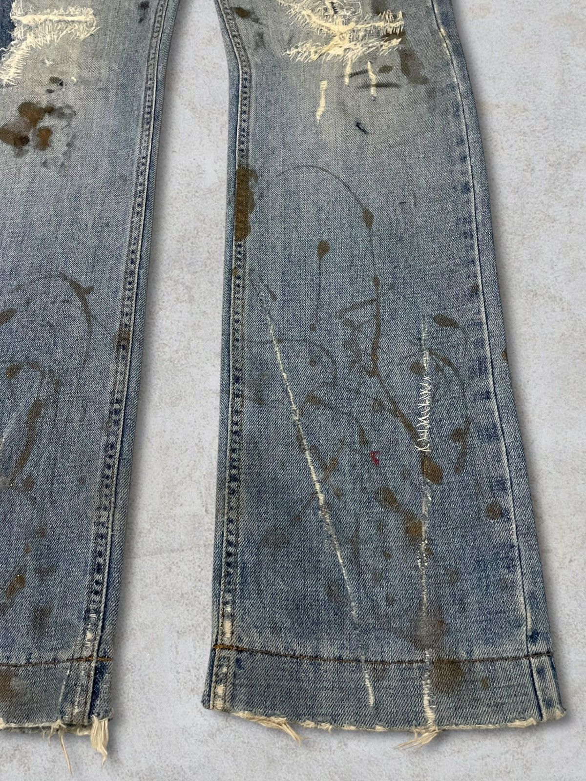 Dolce & Gabbana Dolce & Gabbana Paint Splatter Distressed Patches Sick Jeans Size US 32 / EU 48 - 12 Thumbnail