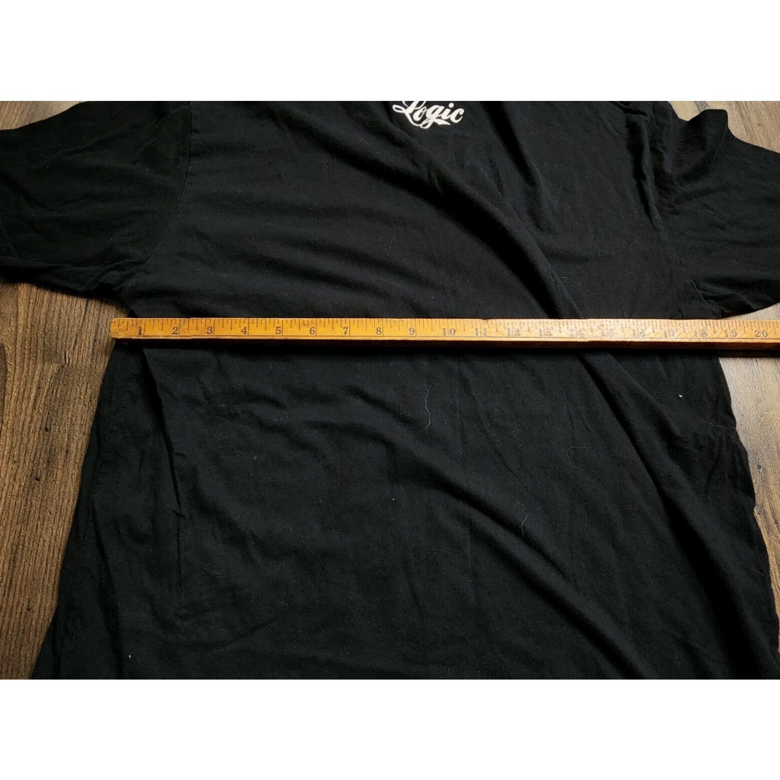 Next Level VINTAGE Next Level Shirt Mens S The Incredible True Story Logic T Shirt Hip Hop Rap Music Black 2010-2019 Mens Size US S / EU 44-46 / 1 - 2 Thumbnail