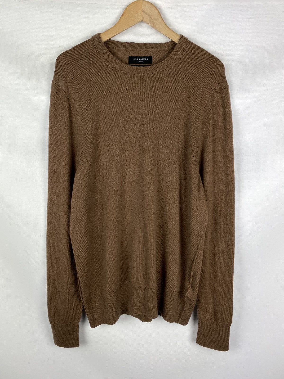 Allsaints × Japanese Brand Allsaints Nova Crew men’s wool sweater pullover size Xl Size US XL / EU 56 / 4 - 1 Thumbnail