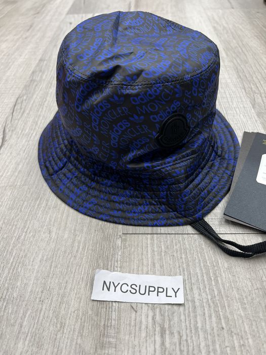 Adidas Moncler X Adidas Originals Reversible Bucket Hat Blue | Grailed