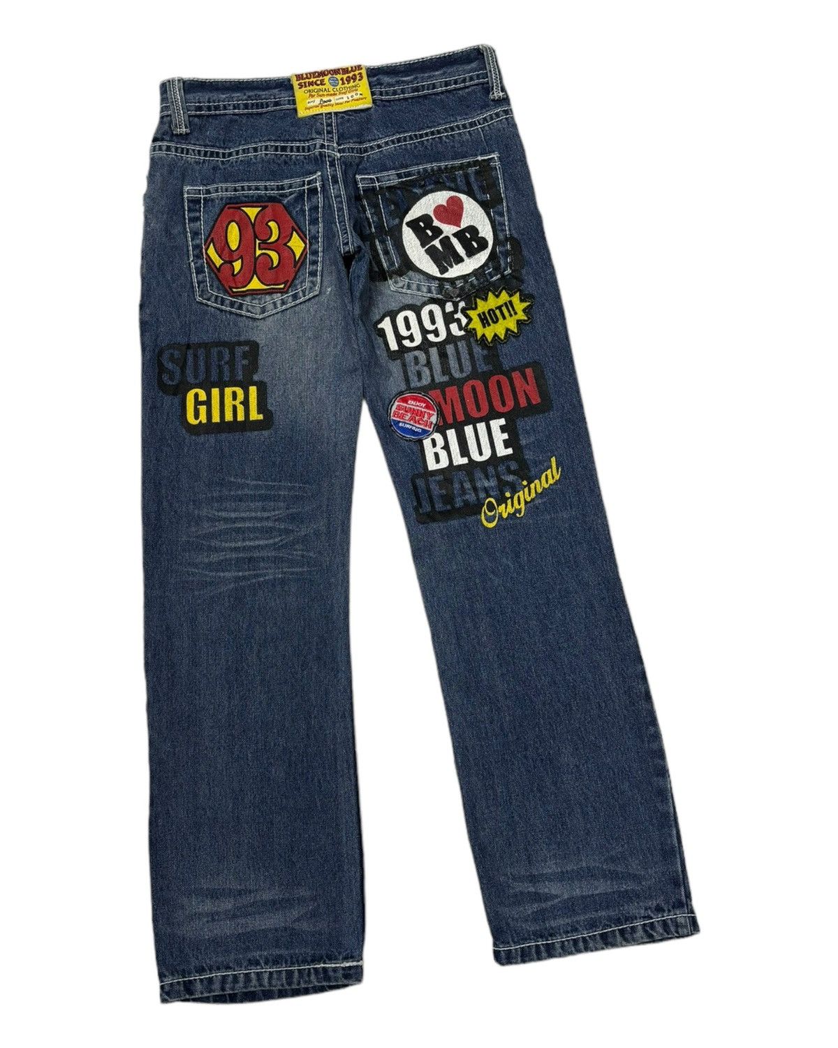 Hysteric Glamour × Japanese Brand 🔥BLUE MOON BLUE DAICOCK EVISU STYLE DENIM JEANS Size US 30 / EU 46 - 7 Thumbnail