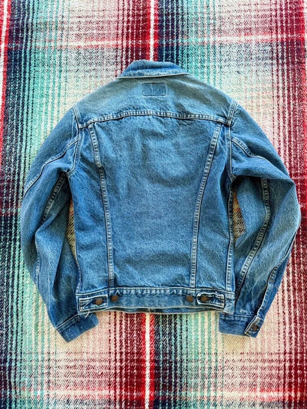Levi's 90s Levis Type 3 Denim Trucker Jacket 36/L Size L / US 10 / IT 46 - 3 Thumbnail