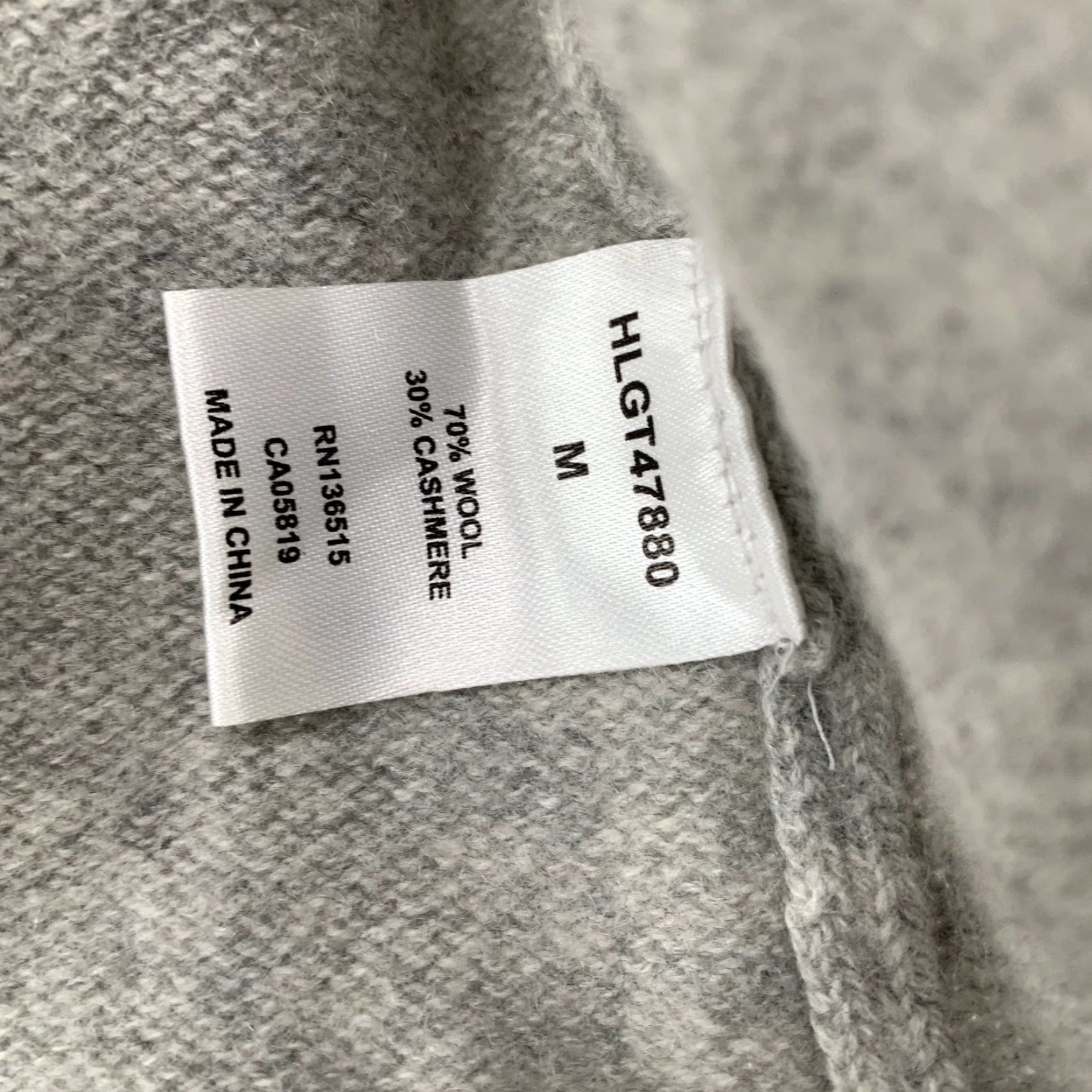 Vintage Harper Lane Wool Cashmere Cardigan Sweater Womens M Gray Open Cozy Soft cardigan Size M / US 6-8 / IT 42-44 - 6 Thumbnail