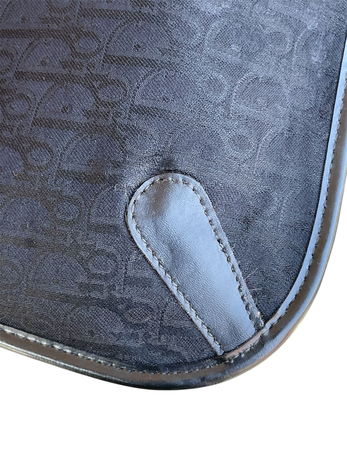 Christian Dior Monsieur Authentic 90s ChristianDior Black Oblique Trotter Canvas Bag Size ONE SIZE - 13 Thumbnail