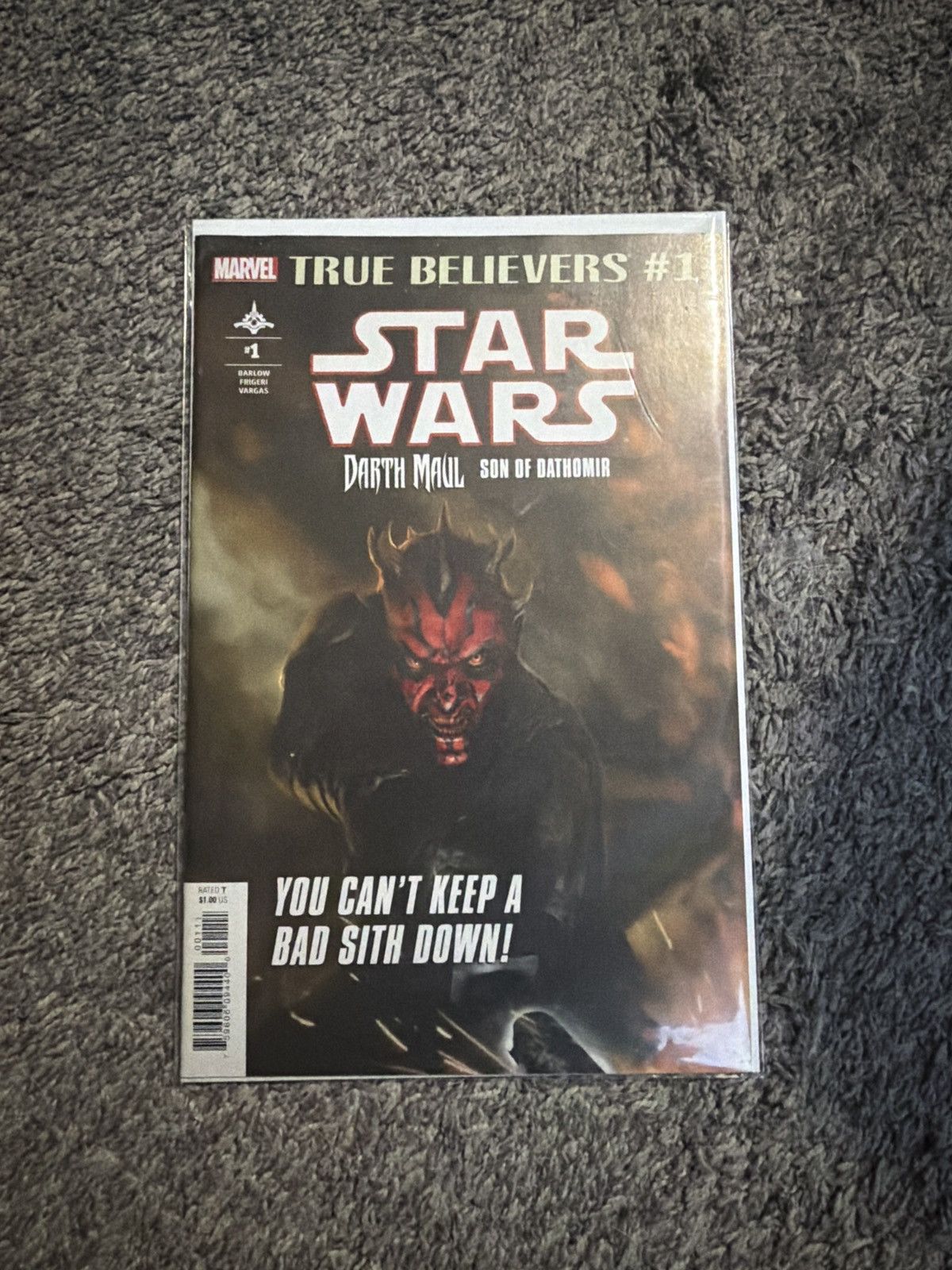 Star Wars 2019 Marvel Comics True Believers: Star Wars-Darth Maul #1 Size ONE SIZE - 1 Thumbnail
